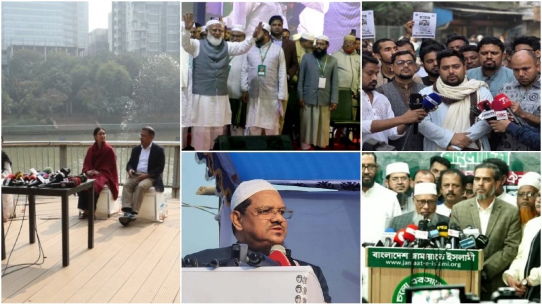 প্রতিশ্রুতির ফুলঝুরি ও প্রার্থীদের কথার লড়াই