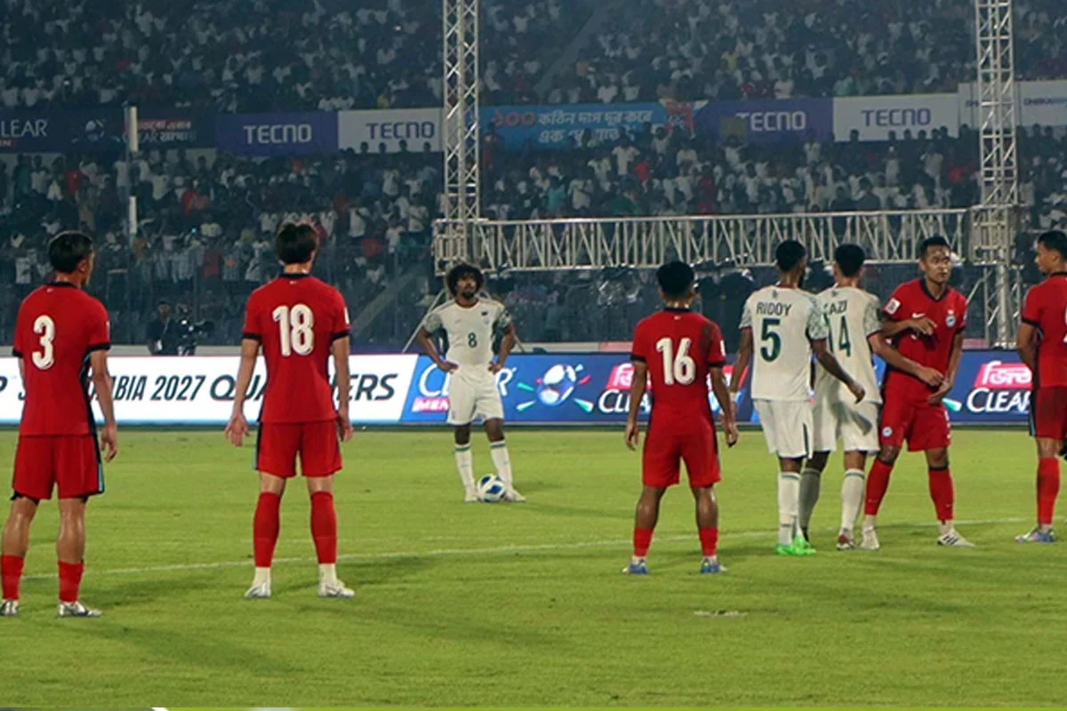 লড়াই করেও হেরে গেল বাংলাদেশ